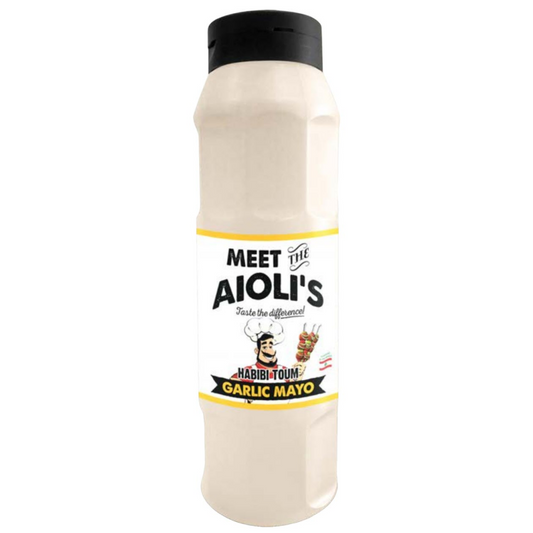 Garlic Mayo Sauce - Meet the Aioli's