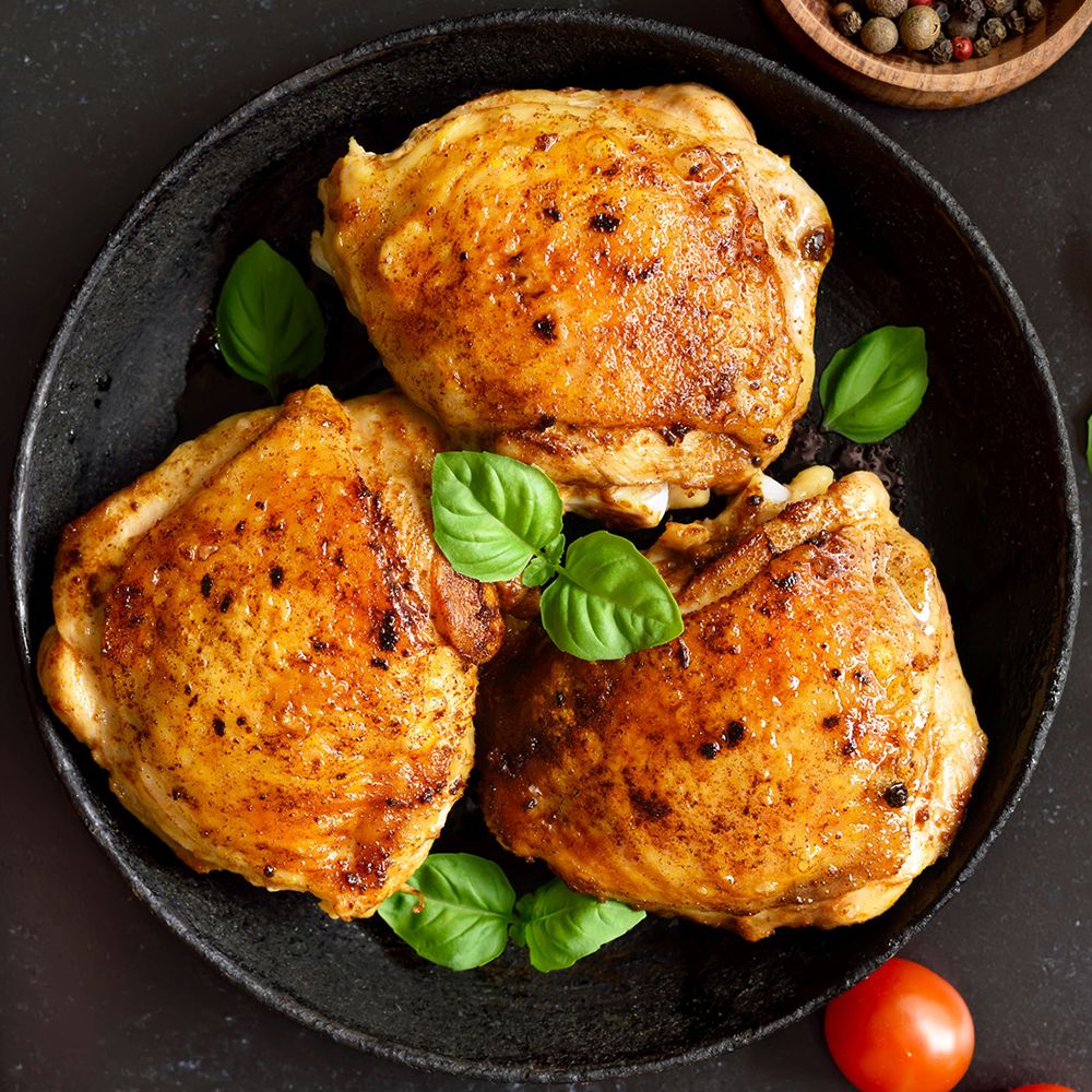 Chicken Thigh Cutlets (Skin On Bone In) (1kg) – Joes Fresh Poultry